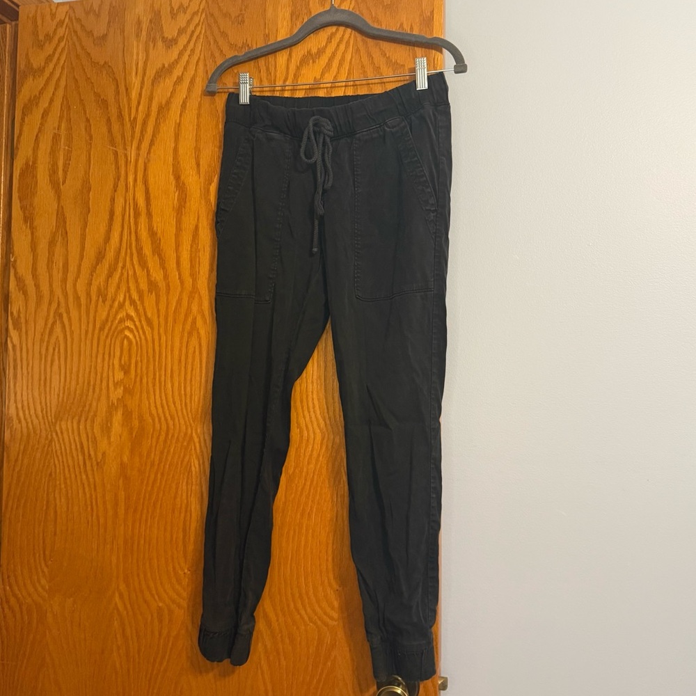 Cloth and Stone black joggers